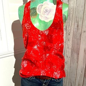 Joie 100% silk One Pocket Racerback Blouse in Small